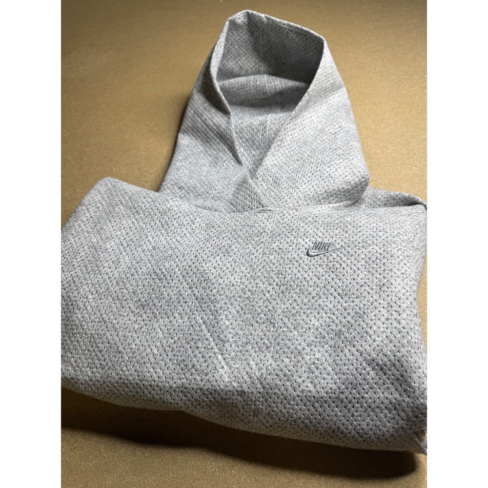 Nike Tech Pack Therma-FIT ADV Hoodie Womens XS Grey Cropped Mesh‎ Knit Pullover